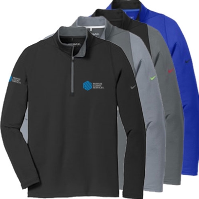 PCS100<br>Nike Golf Dri-FIT Stretch 1/2-Zip Cover-Up