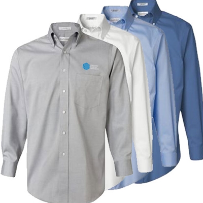 PCS504<br>Van Heusen Men's True Wrinkle-Free Cotton Pinpoint Oxford